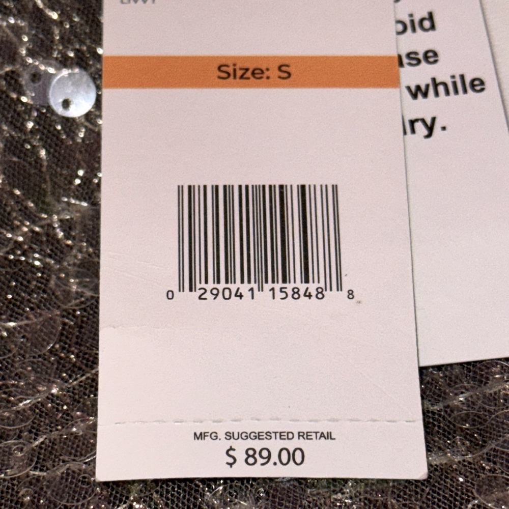 Sam Edelman Sequined Sleeveless Top NWT - Picture 7 of 7